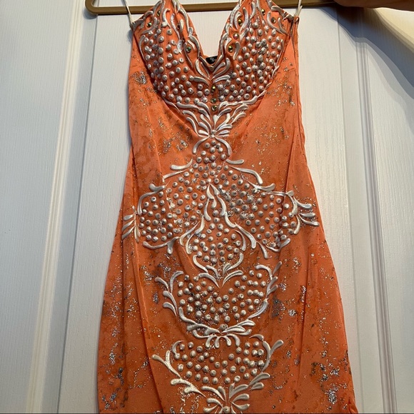 Holt Miami Hand Painted Dress - Picture 5 of 10